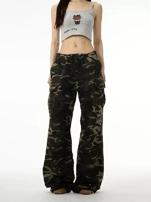 Camouflage Regular Cargo Pants