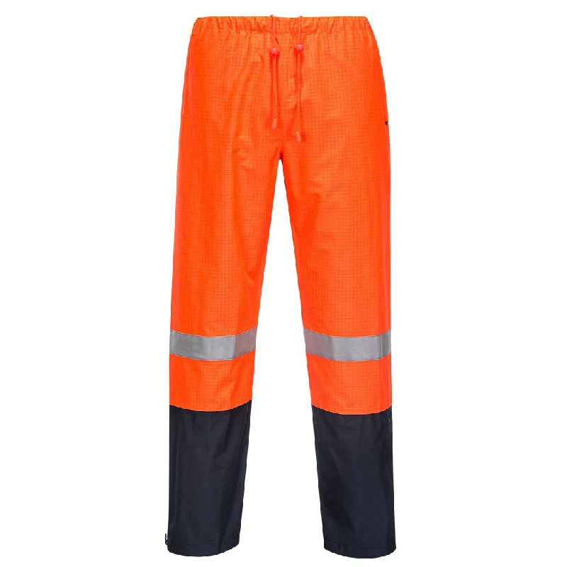 Portwest Volt Hi Vis 2 Tone Flame Resistant Anti-Static Pants K8006