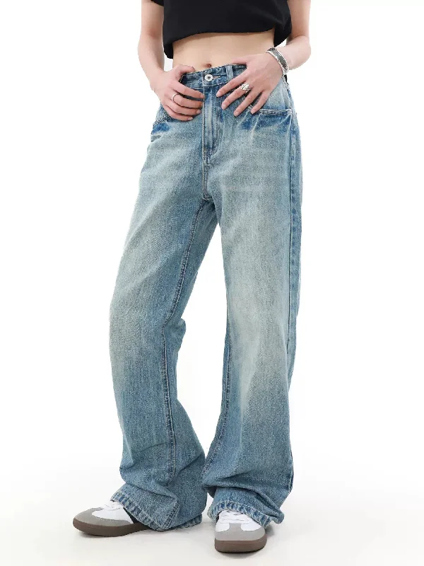 Straight Leg Versatile Jeans