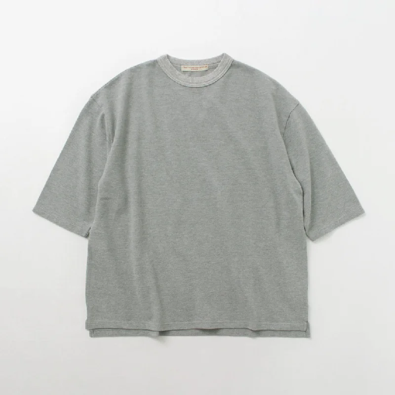 ROCOCO / Pique 3/4 Sleeve T-Shirt