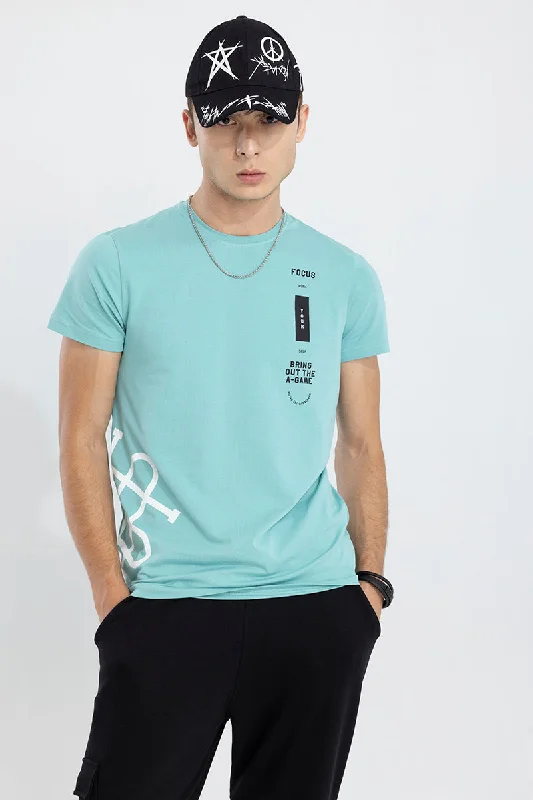 Focus Teal Green T-Shirt