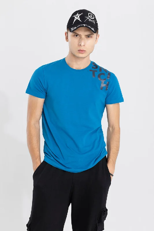 Scatter Logo Blue T-Shirt