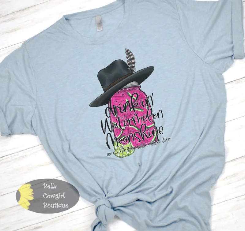 Watermelon Moonshine Country Music T-Shirt