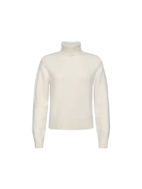 Clean Turtleneck - Cream