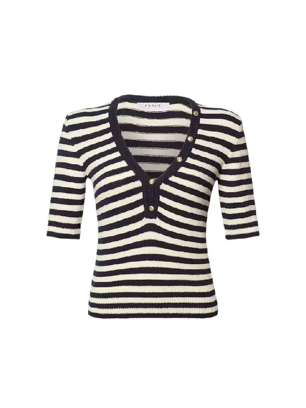 Femme Mariner Sweater - Navy Multi