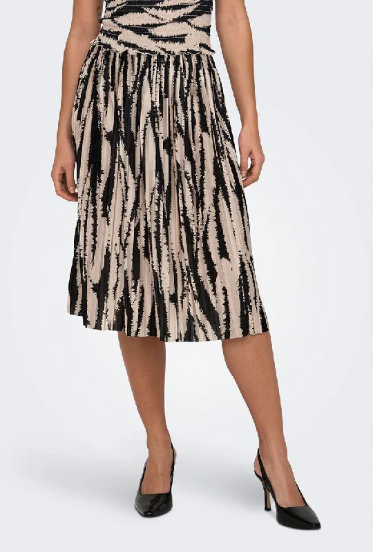 JDY BOA ZEBRA PRINT SKIRT