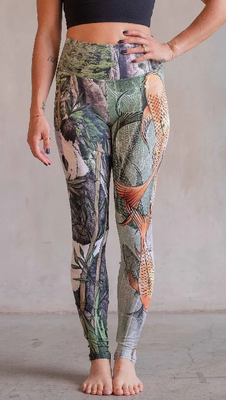 Koi Fish Mashup - Athleisure Leggings