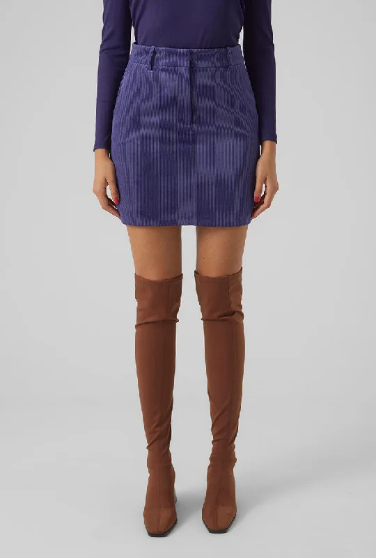 VERO MODA VIDA SHORT CORDUROY SKIRT