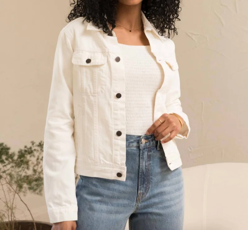 Bailey Classic Jacket In White