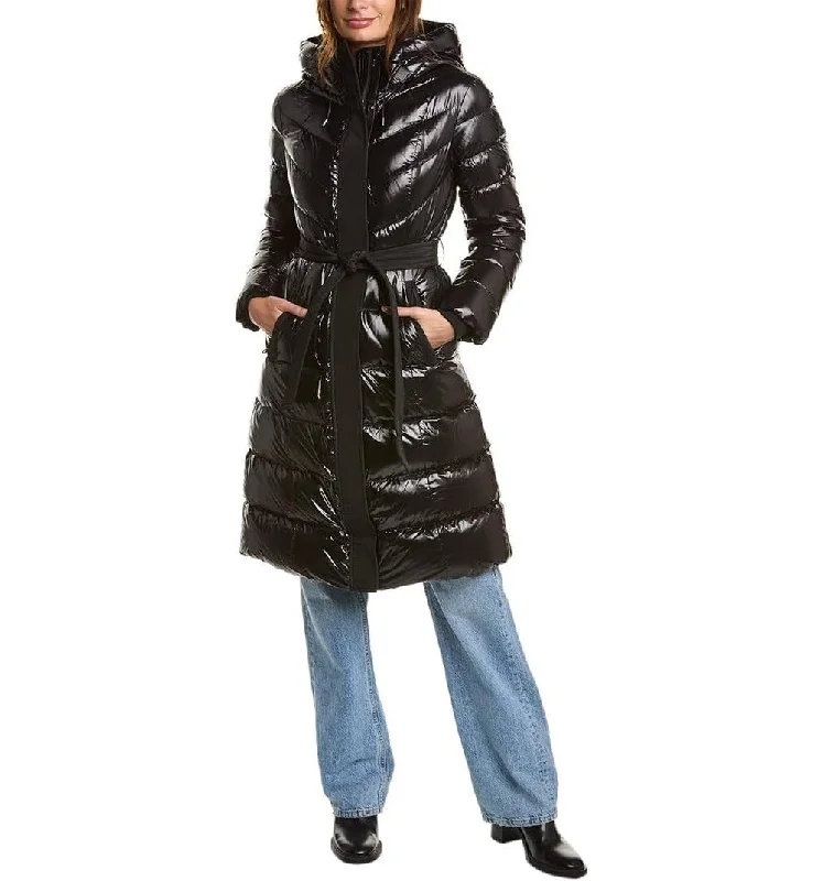 Mackage Women's Coralia Puffer Maxi Coat, Black