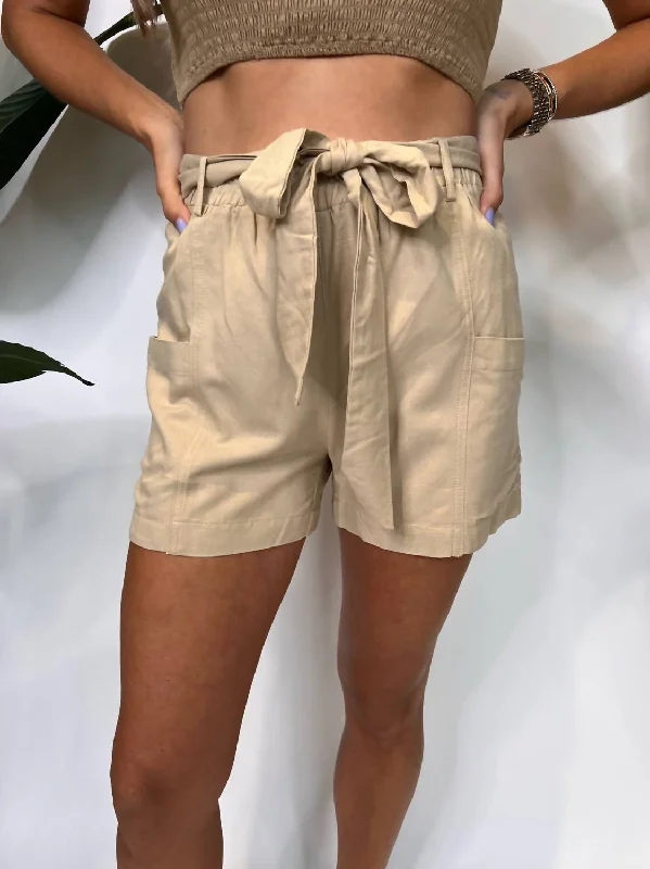 Cargo Shorts In Sand