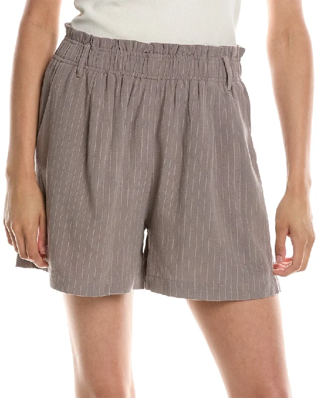 Destinaire Linen-Blend Short