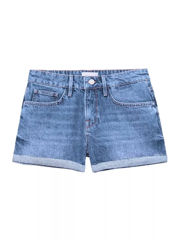 Le Grand Garcon Short In Blue