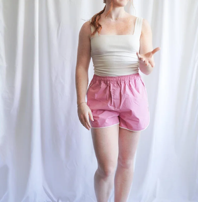 Tennis Shorts In Pink