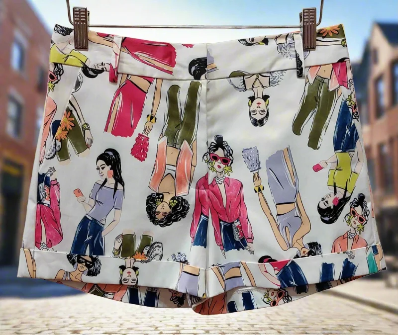 The OVI Fashion Print Shorts