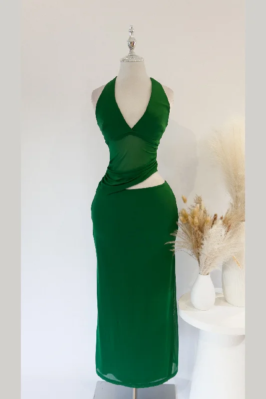 Monica Maxi Skirt - Green