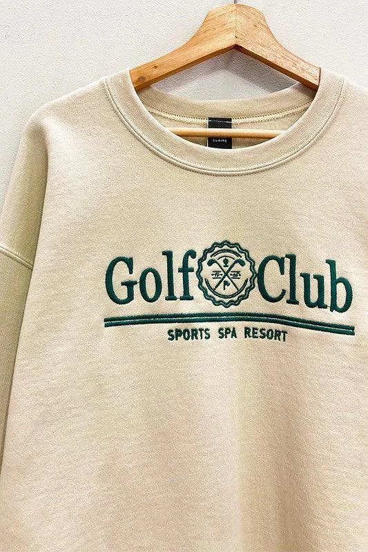 Golf Club Sweatshirt S-XL