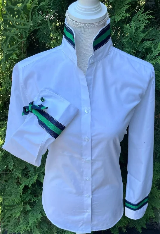 Audrey Ribbon French Cuff Shirt (RFC38)