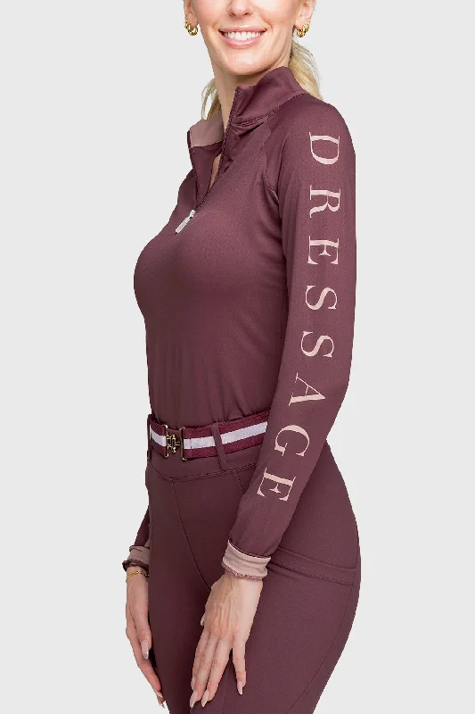 Cabernet "Dressage" Long Sleeve Sun Shirt