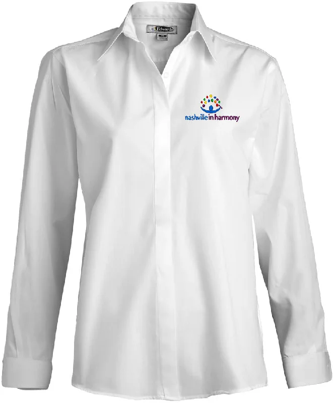 Edwards Ladies Cafe Shirt Long Sleeve