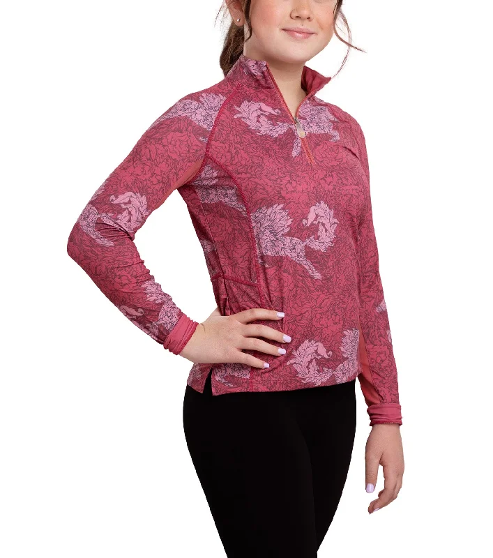 Kids Baroque Rose Beauty allover Long Sleeve