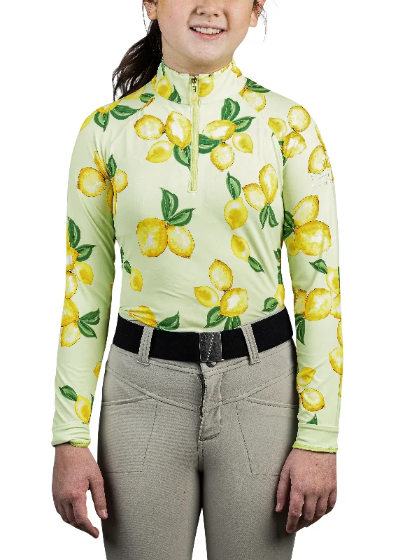 Kids Long Sleeve Lemon Lime