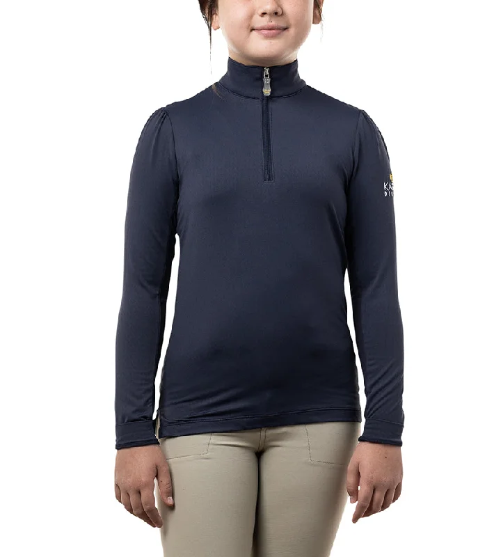 Kids Long Sleeve Navy