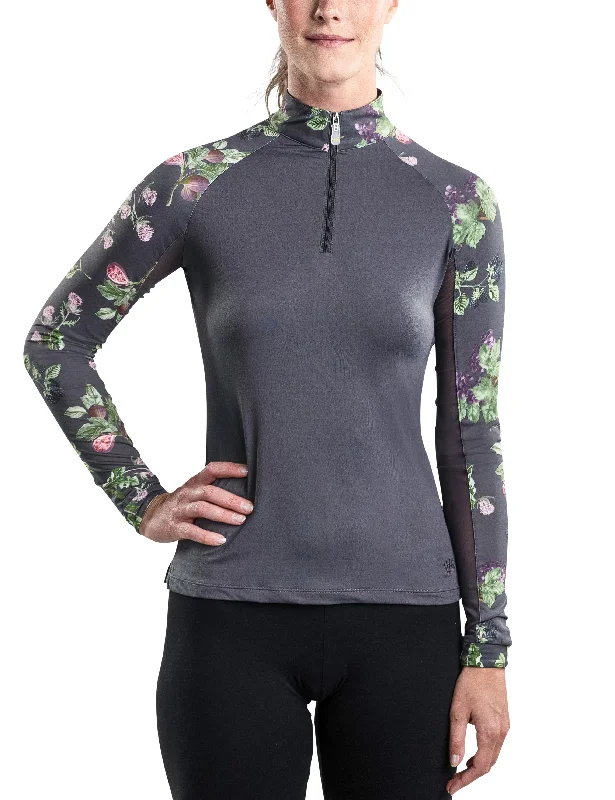 Long Sleeve Asphalt Fig Raglan