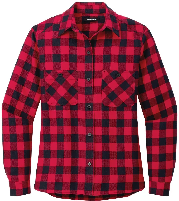 Red/Black Buffalo Check